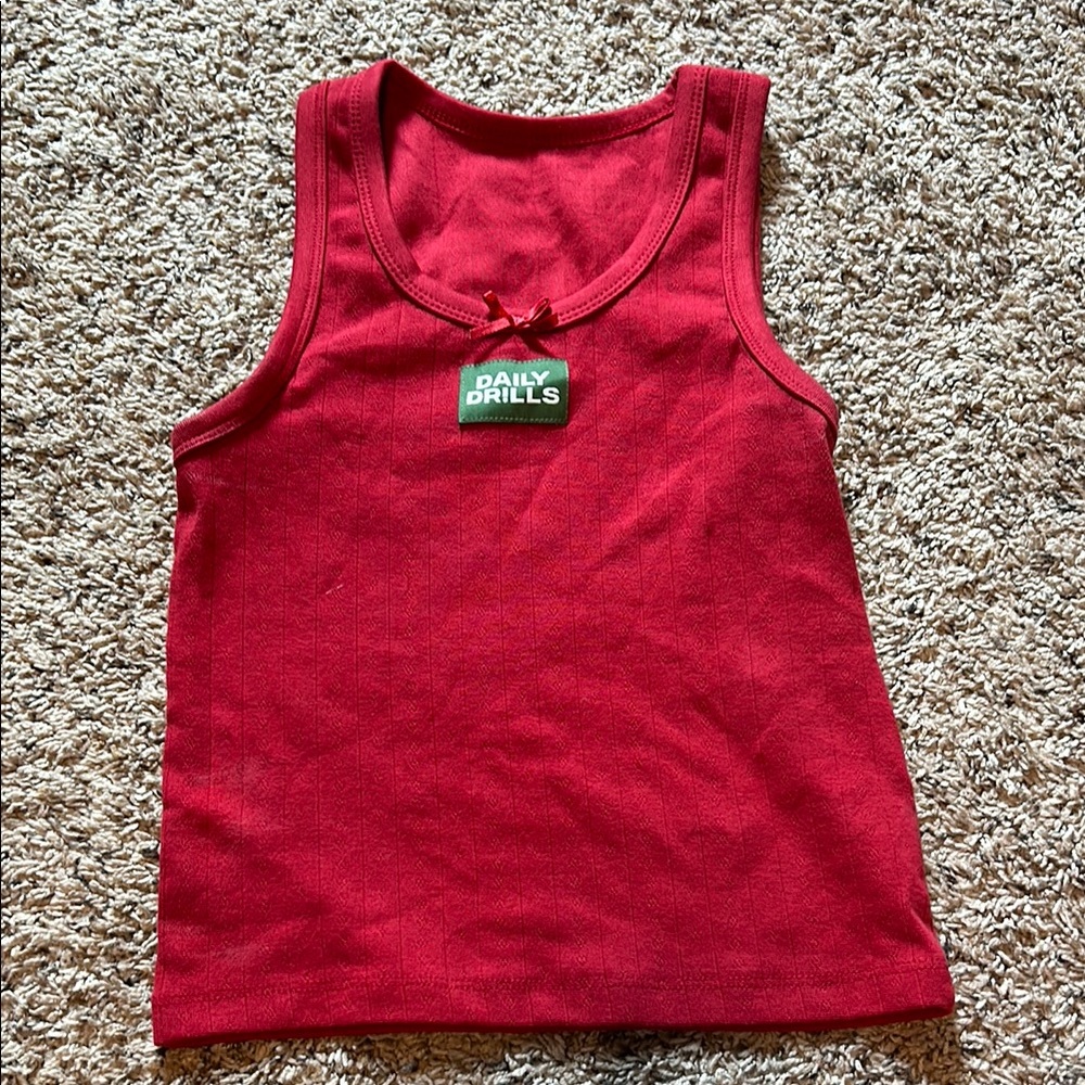 Daily drills red pointe tank
